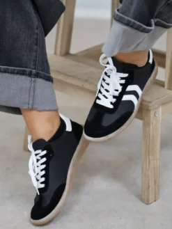 Best Sale Baskets Rafaelle Noir Chaussures
