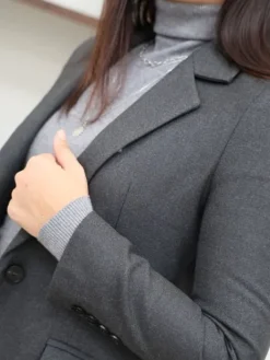 Discount Blazer Alya Gris foncé Vestes