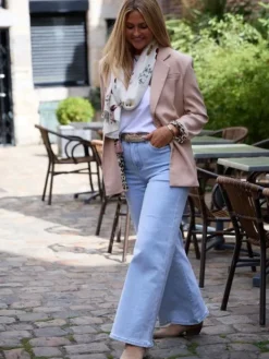 Shop Blazer Laura Camel/Léopard Vestes