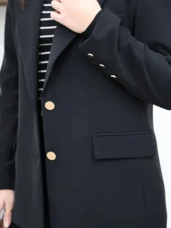 Shop Blazer Maeva Noir Vestes