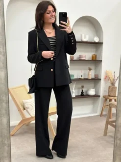 Shop Blazer Maeva Noir Vestes