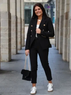Fashion Blazer Nour Noir Vestes