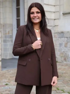 Store Blazer Ophelie Chocolat Vestes