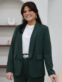 Best Sale Blazer Ornella Vert sapin Vestes