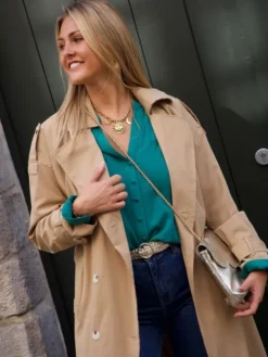 Sale Blouse Amalya Vert Blouses & Chemises
