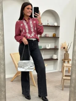 Sale Blouse Axelle Terracotta Blouses & Chemises