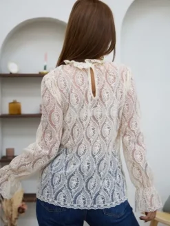 New Blouse Mylène Ecru Blouses & Chemises