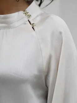 Sale Blouse Tania Ecru Blouses & Chemises