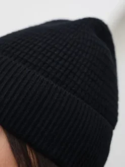 Store Bonnet Tilda Noir Echarpes, Bonnets & Cagoules