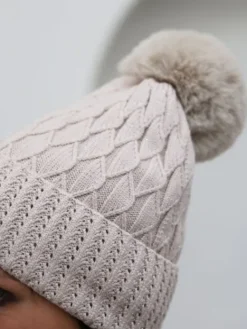 Sale Bonnet Zya Beige Echarpes, Bonnets & Cagoules