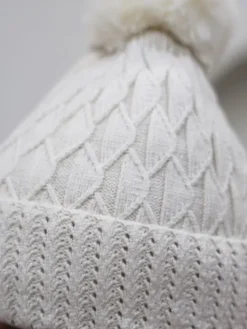 Sale Bonnet Zya Blanc Echarpes, Bonnets & Cagoules