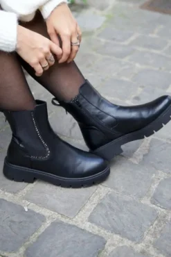Clearance Boots Amel Noir Chaussures