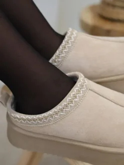 Fashion Boots Romane Beige Chaussures