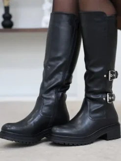 Store Bottes Elyne Noir Chaussures