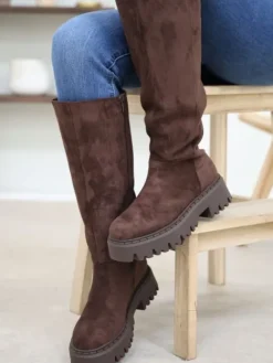Sale Bottes Jemma Chocolat Chaussures
