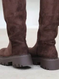 Sale Bottes Jemma Chocolat Chaussures