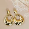 Cheap Boucles d'oreilles Karina Or Bijoux
