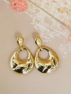 Cheap Boucles d'oreilles Karina Or Bijoux