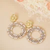 Online Boucles d'oreilles Marina Camel Bijoux