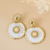 Flash Sale Boucles d'oreilles Paulyna Blanc/Or Bijoux