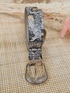 Clearance Ceinture Iris Camel Ceintures