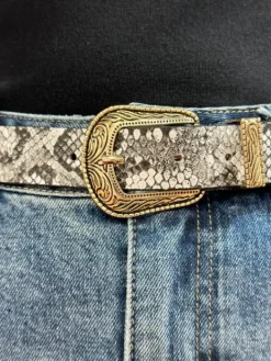 Online Ceinture Iris Gris Ceintures