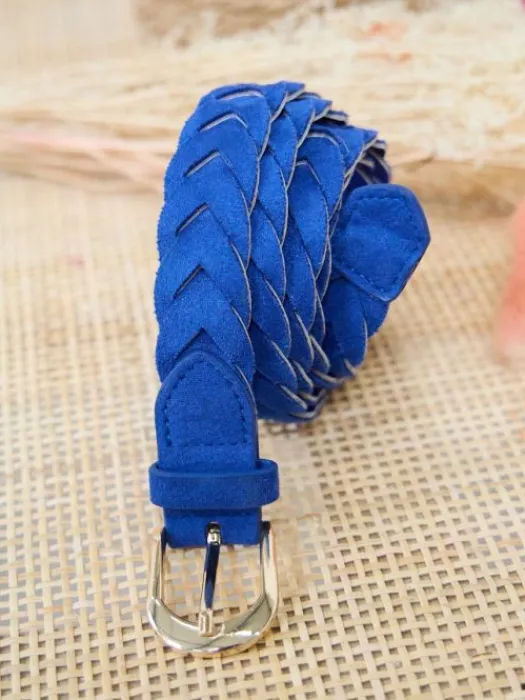 Flash Sale Ceinture Prune Bleu Roi Ceintures
