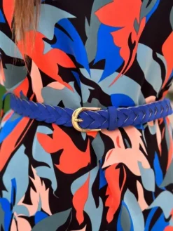 Flash Sale Ceinture Prune Bleu Roi Ceintures
