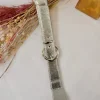 Store Ceinture Sylvie Argenté Ceintures