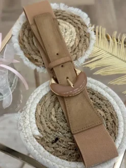 Sale Ceinture Weronika Camel clair Ceintures