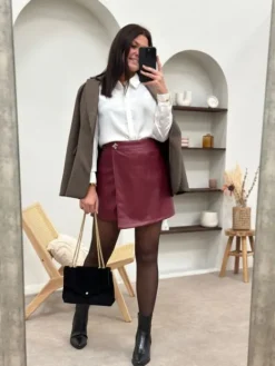 Store Chemise Rachelle Blanc Blouses & Chemises