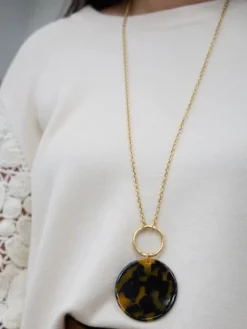 Cheap Collier Julya Noir Bijoux