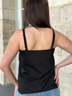 Cheap Débardeur Yrina Noir Tops & Teeshirts