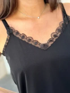 Cheap Débardeur Yrina Noir Tops & Teeshirts