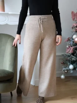 Store Ensemble Alix Taupe Pulls Et Gilets|Pantalons