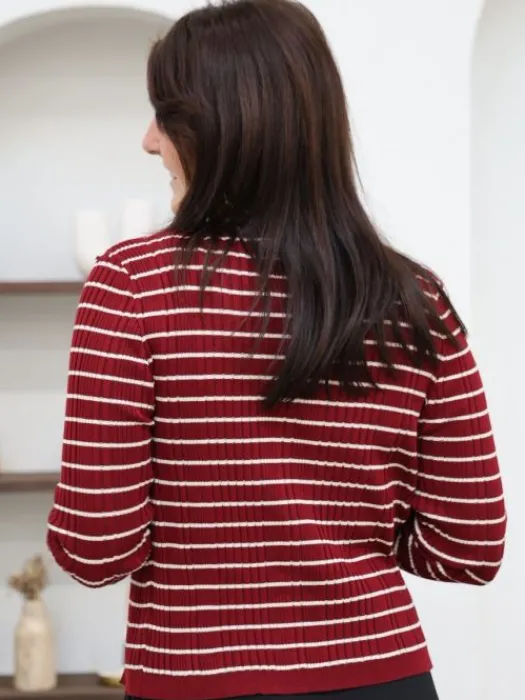 Outlet Ensemble Victoire Bordeaux Pulls Et Gilets