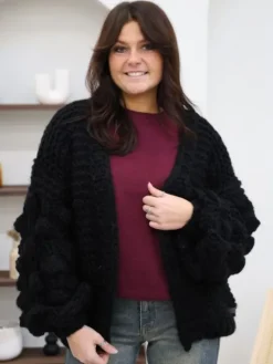 Outlet Gilet Lola Noir Pulls Et Gilets