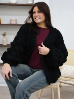 Outlet Gilet Lola Noir Pulls Et Gilets