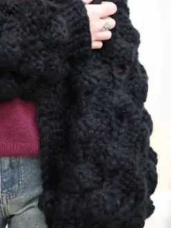 Outlet Gilet Lola Noir Pulls Et Gilets