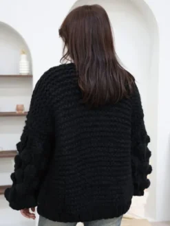 Outlet Gilet Lola Noir Pulls Et Gilets