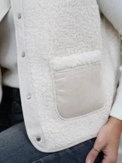 Best Gilet Morgane Beige Pulls Et Gilets
