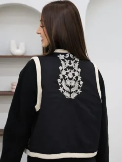 Clearance Gilet Nyssa Noir Pulls Et Gilets
