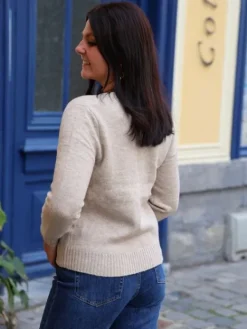 Store Gilet Viviane Taupe Pulls Et Gilets