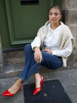 Fashion Jean Droit Haneia Bleu Jeans