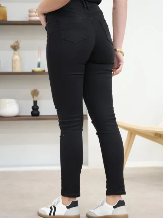 Outlet Jean Push up Julia Noir Jeans