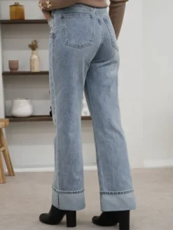 Best Jean Wide leg Elise Bleu clair Pantalons