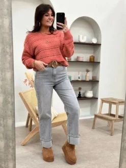 Cheap Jean Wide leg Marilou Gris Jeans