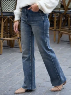 Discount Jeans Alix Bleu foncé Jeans