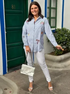 Shop Jeans Alma Blanc Jeans