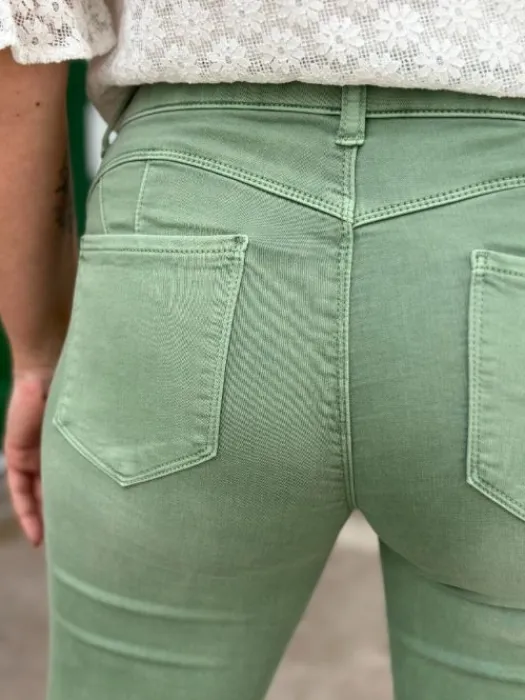 Shop Jeans Astrida Vert Clair Jeans